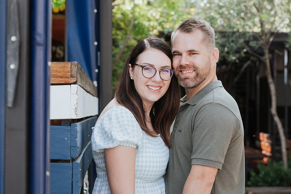 The Village Hazelwood engagement photoshoot 27