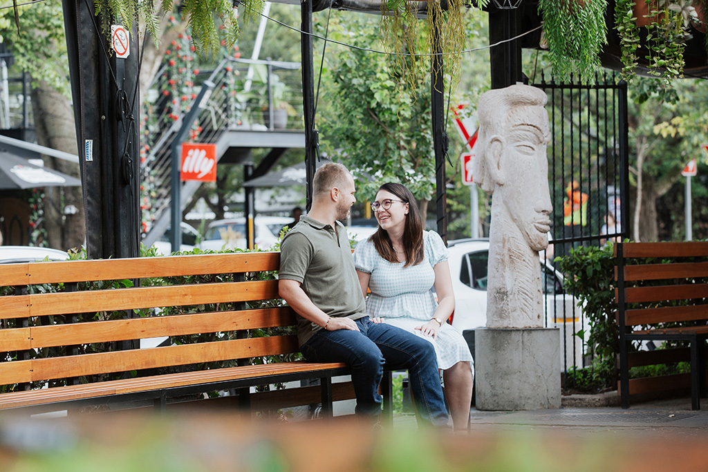 The Village Hazelwood engagement photoshoot 28