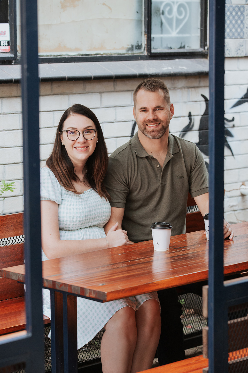 The Village Hazelwood engagement photoshoot 3