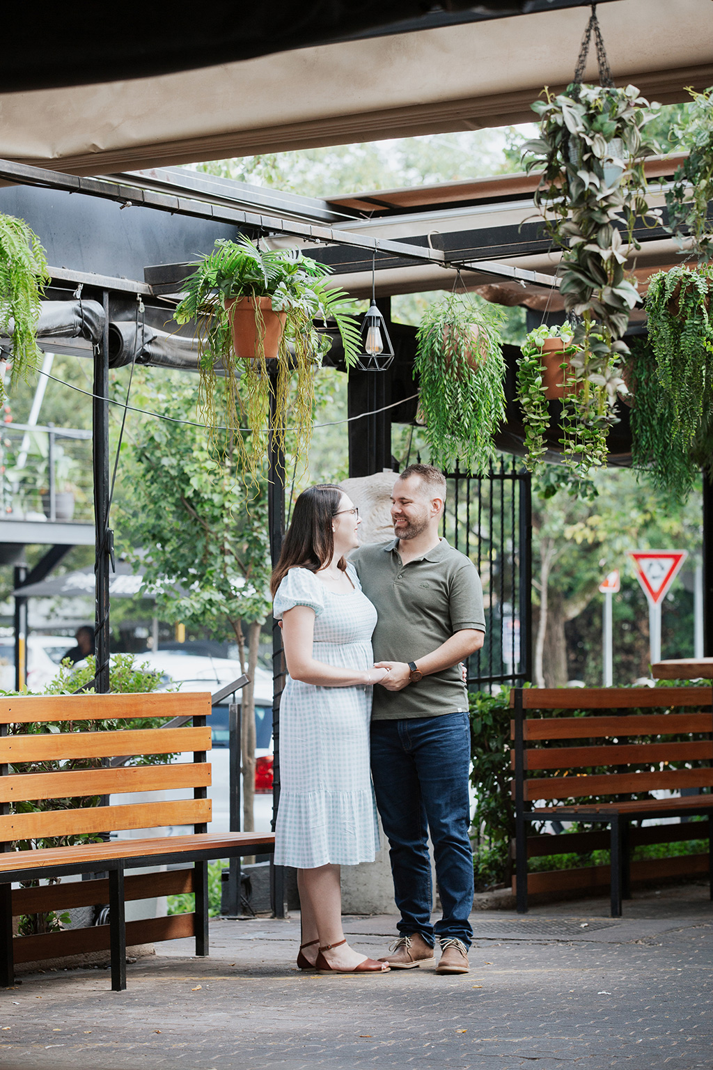 The Village Hazelwood engagement photoshoot 30