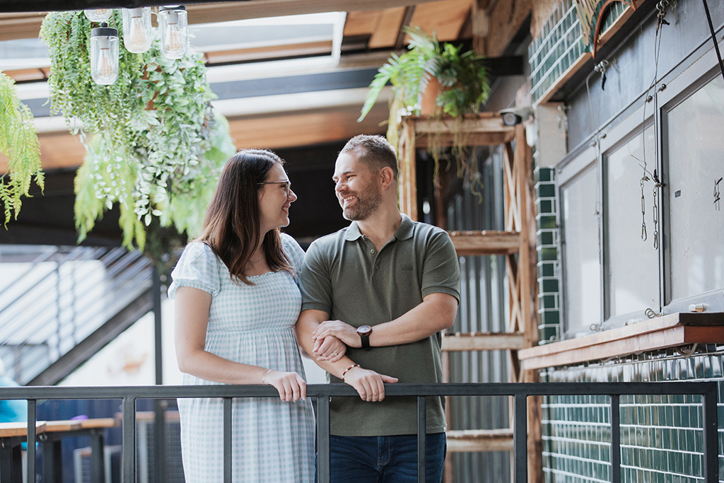 The Village Hazelwood engagement photoshoot 34