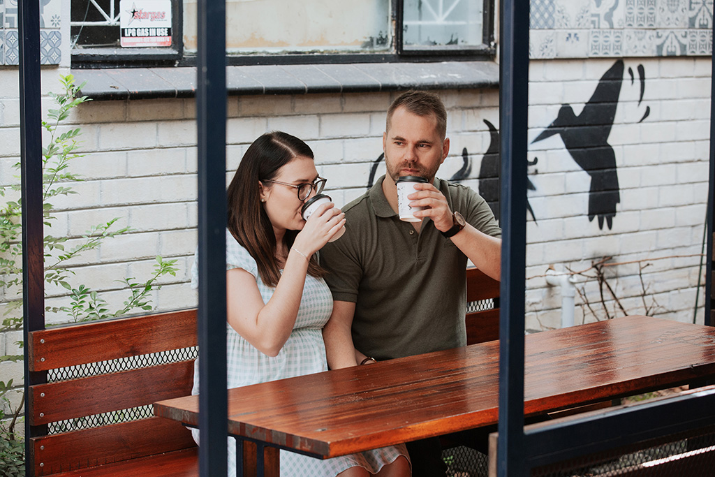 The Village Hazelwood engagement photoshoot 74