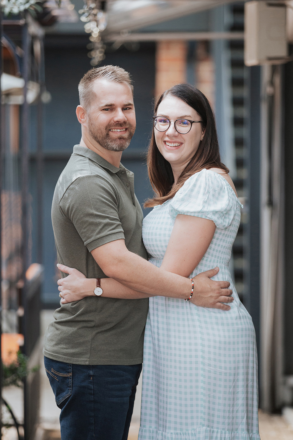 The Village Hazelwood engagement photoshoot 8